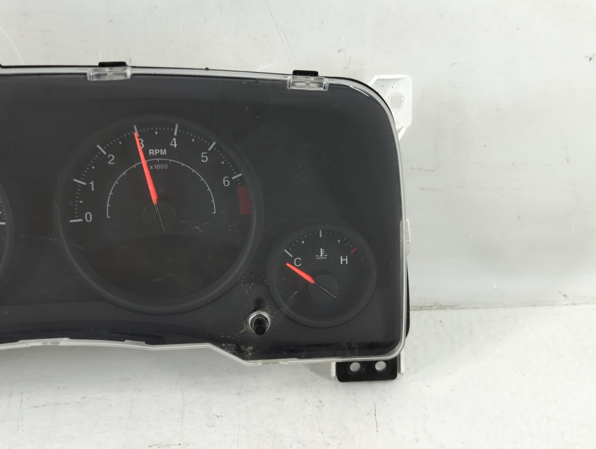 2010 Jeep Compass Instrument Cluster Speedometer Gauges P/N:05172697AC Miles:1K Fits OEM Used Auto Parts - Oemusedautoparts1