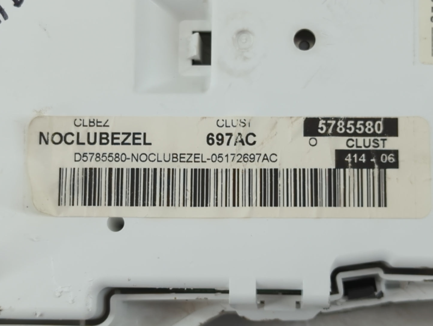 2010 Jeep Compass Instrument Cluster Speedometer Gauges Fits OEM Used Auto Parts - Oemusedautoparts1.com