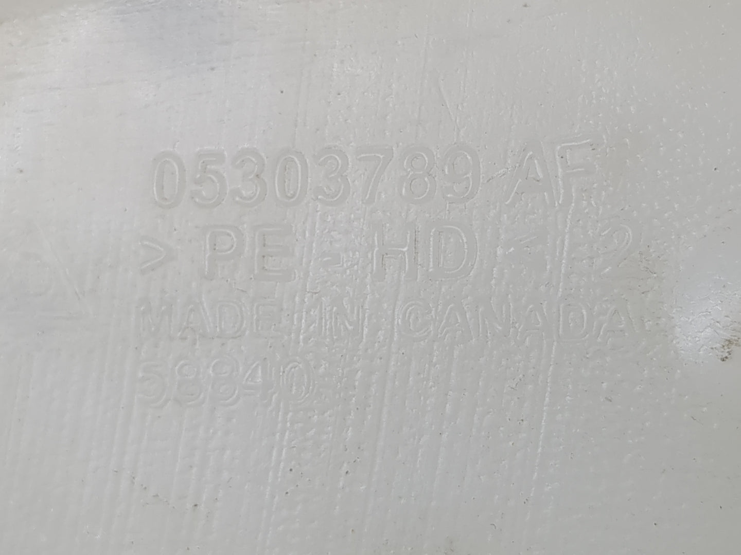 Jeep Compass Windshield Washer Fluid Reservoir Bottle Oem - Oemusedautoparts1.com