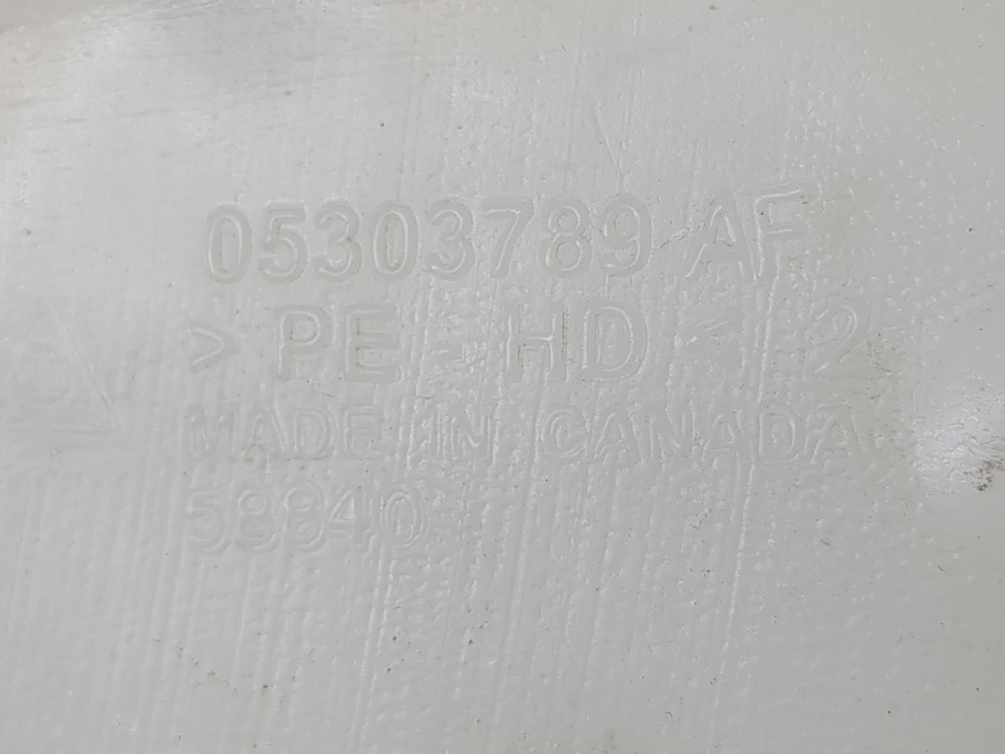 Jeep Compass Windshield Washer Fluid Reservoir Bottle Oem - Oemusedautoparts1.com