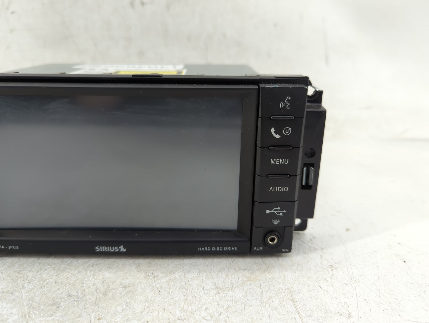 2009-2010 Jeep Compass Radio AM FM Cd Player Receiver Replacement P/N:05064758AB Fits Fits 2009 2010 OEM Used Auto Parts - O