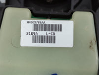 2006-2010 Jeep Grand Cherokee Master Power Window Switch Replacement Driver Side Left P/N:04602781AA Fits OEM Used Auto Part