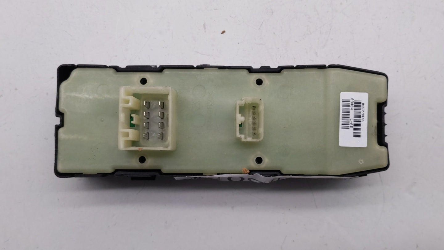 2006-2010 Jeep Grand Cherokee Master Power Window Switch Replacement Driver Side Left P/N:04602781AA 04602743AA Fits OEM Use