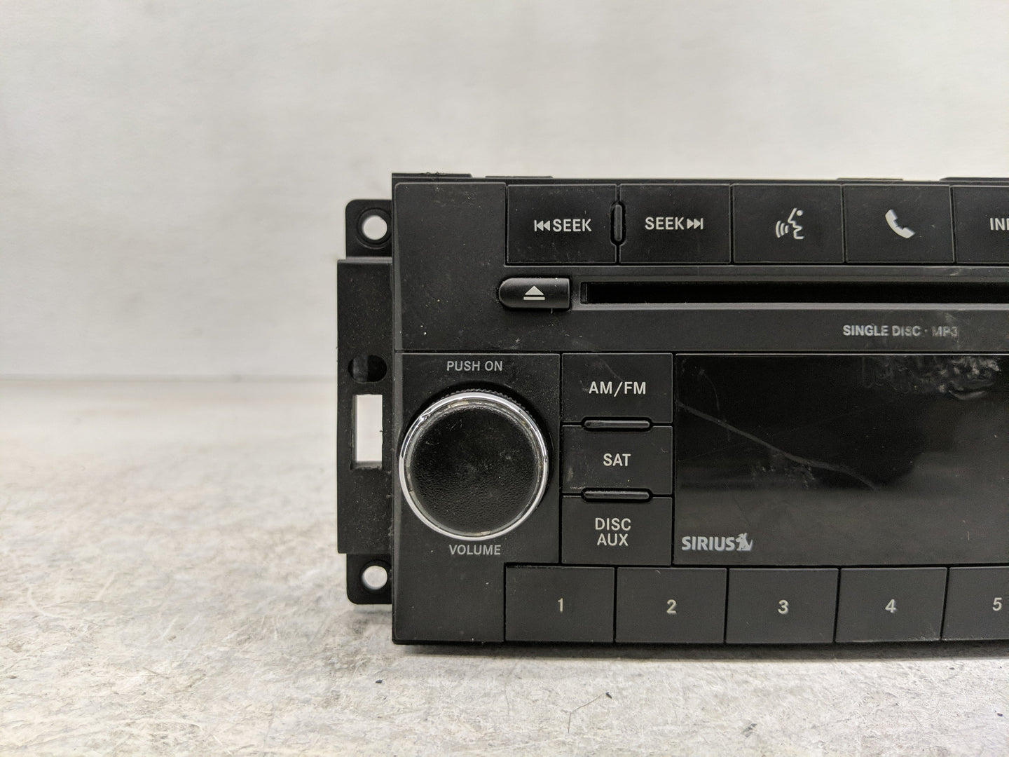 2009-2011 Jeep Liberty Radio AM FM Cd Player Receiver Replacement P/N:P05091228AC P05091117AC Fits Fits 2008 2009 2010 2011 