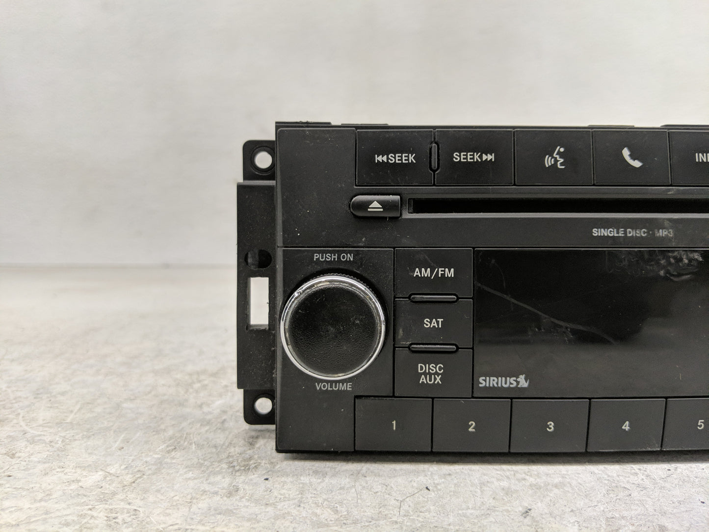 2009-2011 Jeep Liberty Radio AM FM Cd Player Receiver Replacement P/N:P05091228AC P05091117AC Fits Fits 2008 2009 2010 2011 