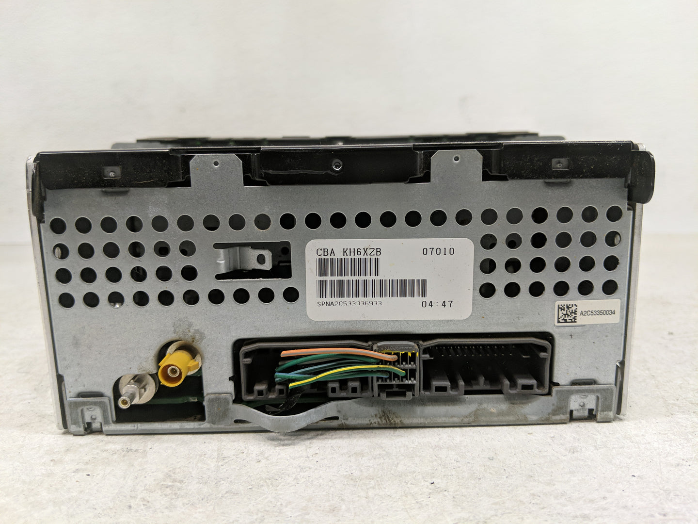 2009-2011 Jeep Liberty Radio AM FM Cd Player Receiver Replacement P/N:P05091117AC Fits Fits 2008 2009 2010 2011 OEM Used Aut