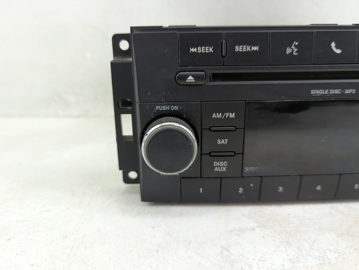 2009-2011 Jeep Liberty Radio AM FM Cd Player Receiver Replacement P/N:05091117AC Fits Fits 2008 2009 2010 2011 OEM Used Auto