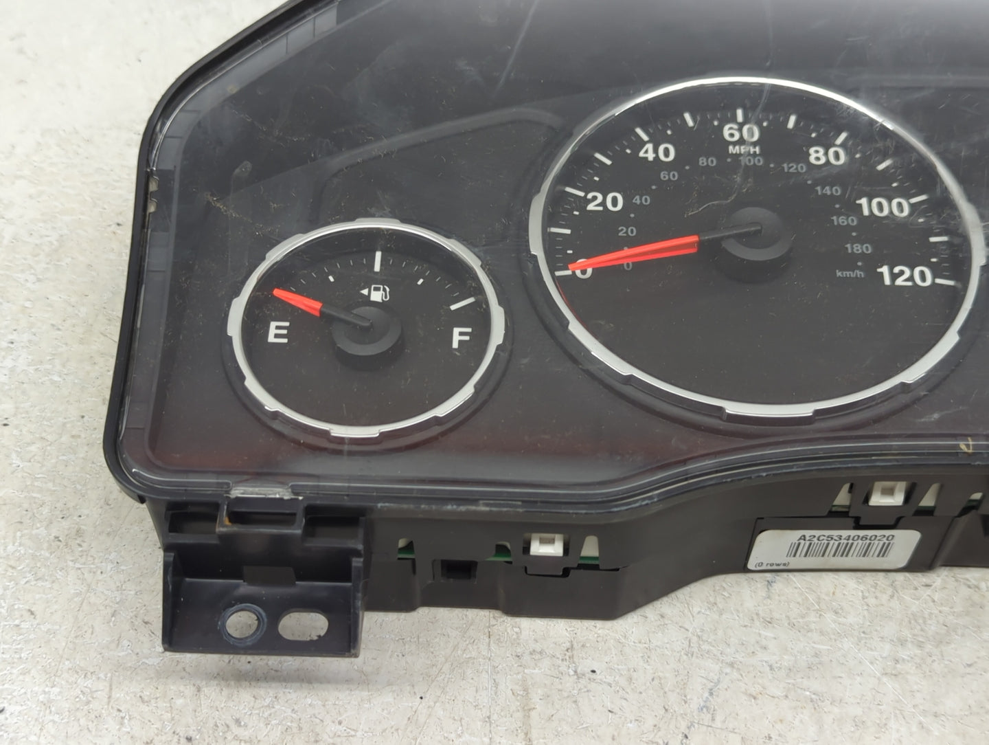 2010 Jeep Liberty Instrument Cluster Speedometer Gauges P/N:P05172860AE Miles: Fits OEM Used Auto Parts - Oemusedautoparts1.