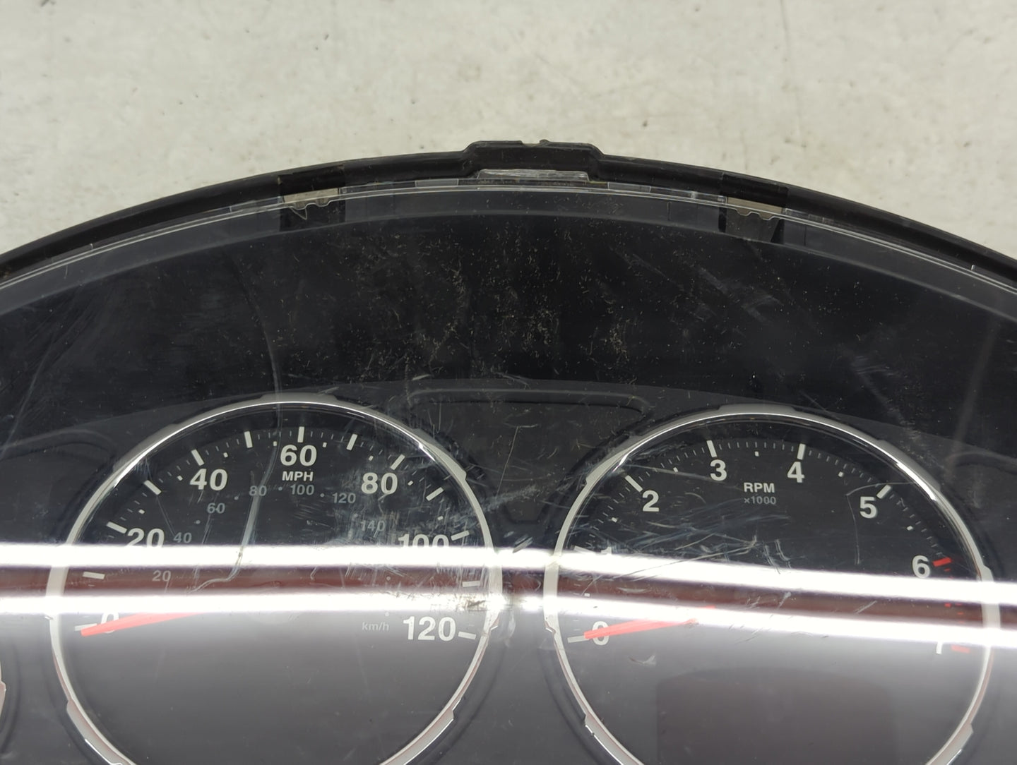 2010 Jeep Liberty Instrument Cluster Speedometer Gauges P/N:P05172860AE Miles: Fits OEM Used Auto Parts - Oemusedautoparts1.
