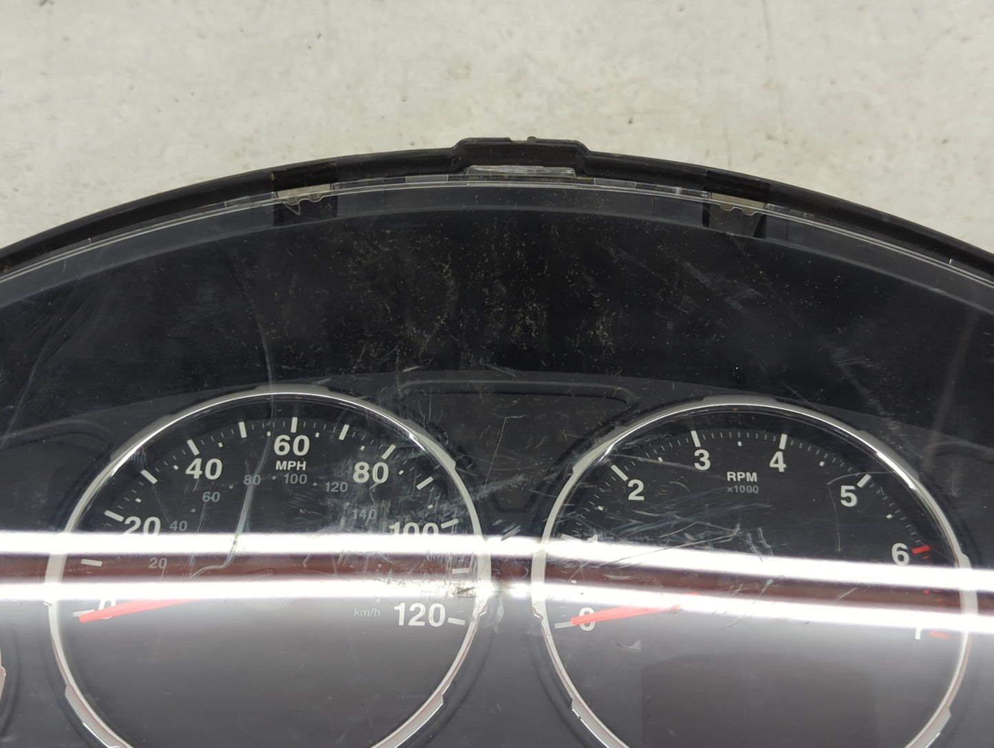 2010 Jeep Liberty Instrument Cluster Speedometer Gauges P/N:P05172860AE Miles: Fits OEM Used Auto Parts - Oemusedautoparts1.