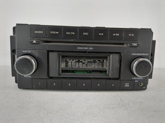 compare product 2007-2010 Jeep Patriot Radio AM FM Cd Player Receiver Replacement P/N:P05091111AC Fits Fits 2007 2008 2009 2010 OEM Used Auto Parts