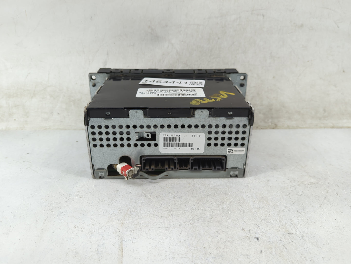 2009-2010 Jeep Patriot Radio AM FM Cd Player Receiver Replacement P/N:P05091111AC Fits Fits 2008 2009 2010 OEM Used Auto Par