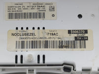 2010 Jeep Patriot Instrument Cluster Speedometer Gauges P/N:05172719AC Miles:135K Fits OEM Used Auto Parts - Oemusedautopart
