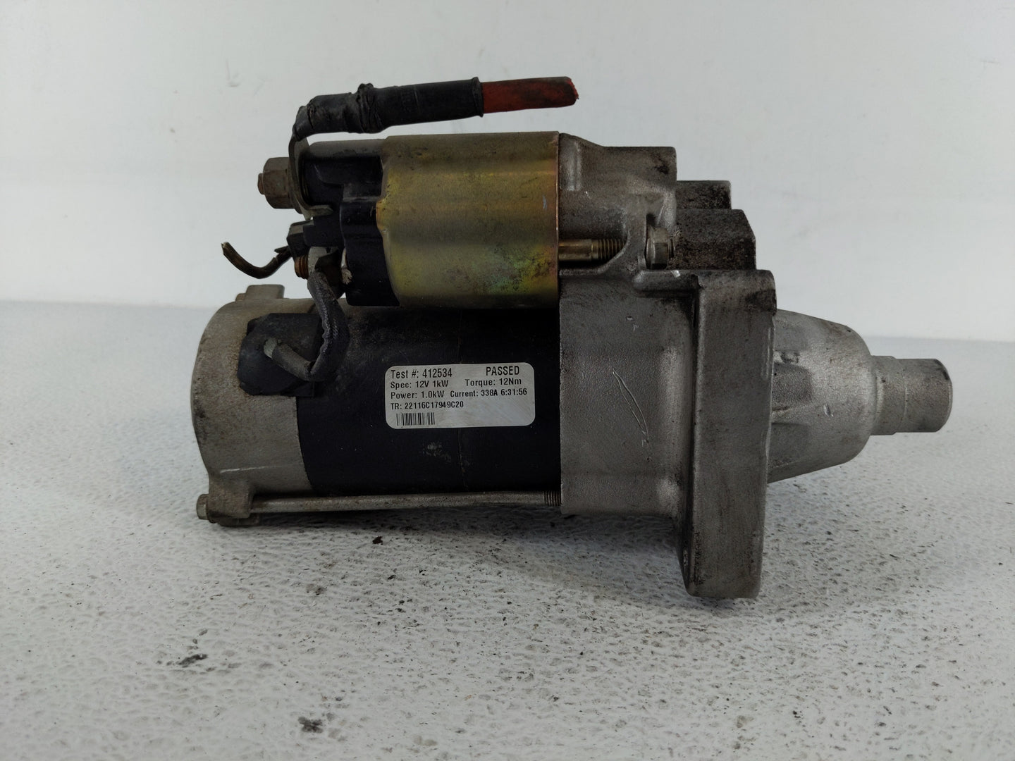 2009-2011 Jeep Wrangler Car Starter Motor Solenoid OEM P/N:412534 Fits Fits 2009 2010 2011 OEM Used Auto Parts - Oemusedauto
