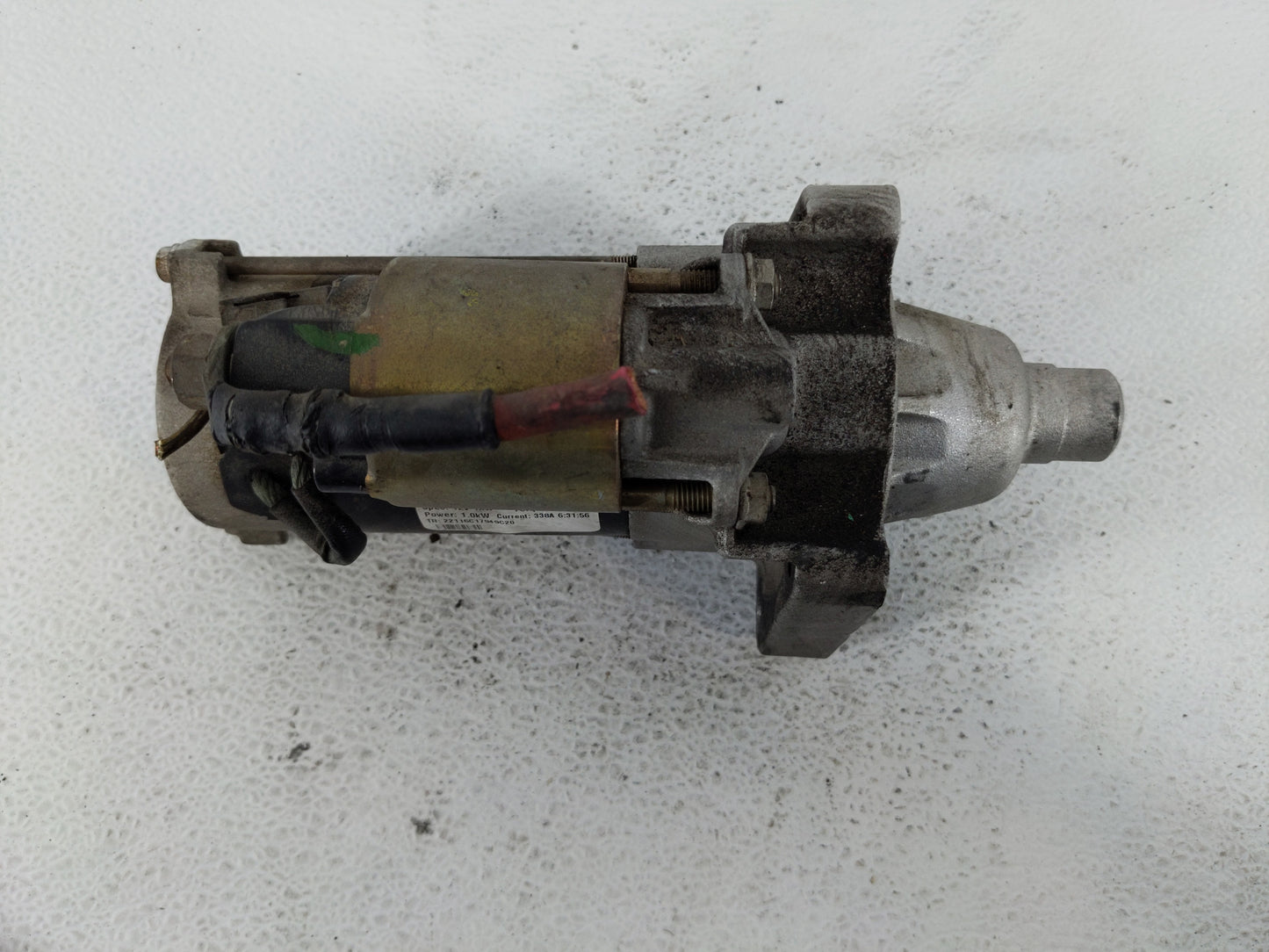 2009-2011 Jeep Wrangler Car Starter Motor Solenoid OEM P/N:412534 Fits Fits 2009 2010 2011 OEM Used Auto Parts - Oemusedauto