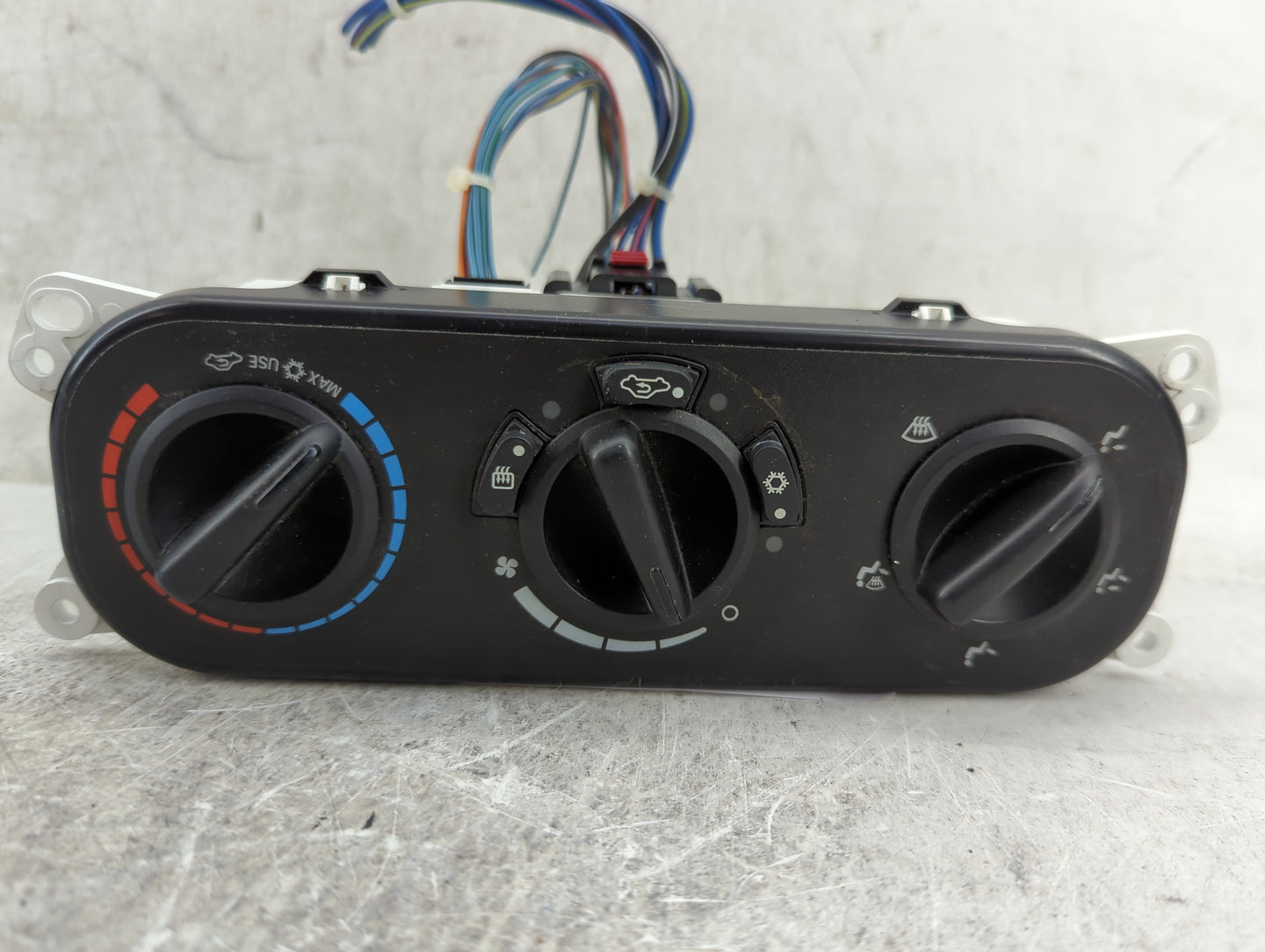 2007-2010 Jeep Wrangler Climate Control Module Temperature AC/Heater Replacement P/N:P55111840AE 58024M Fits OEM Used Auto P