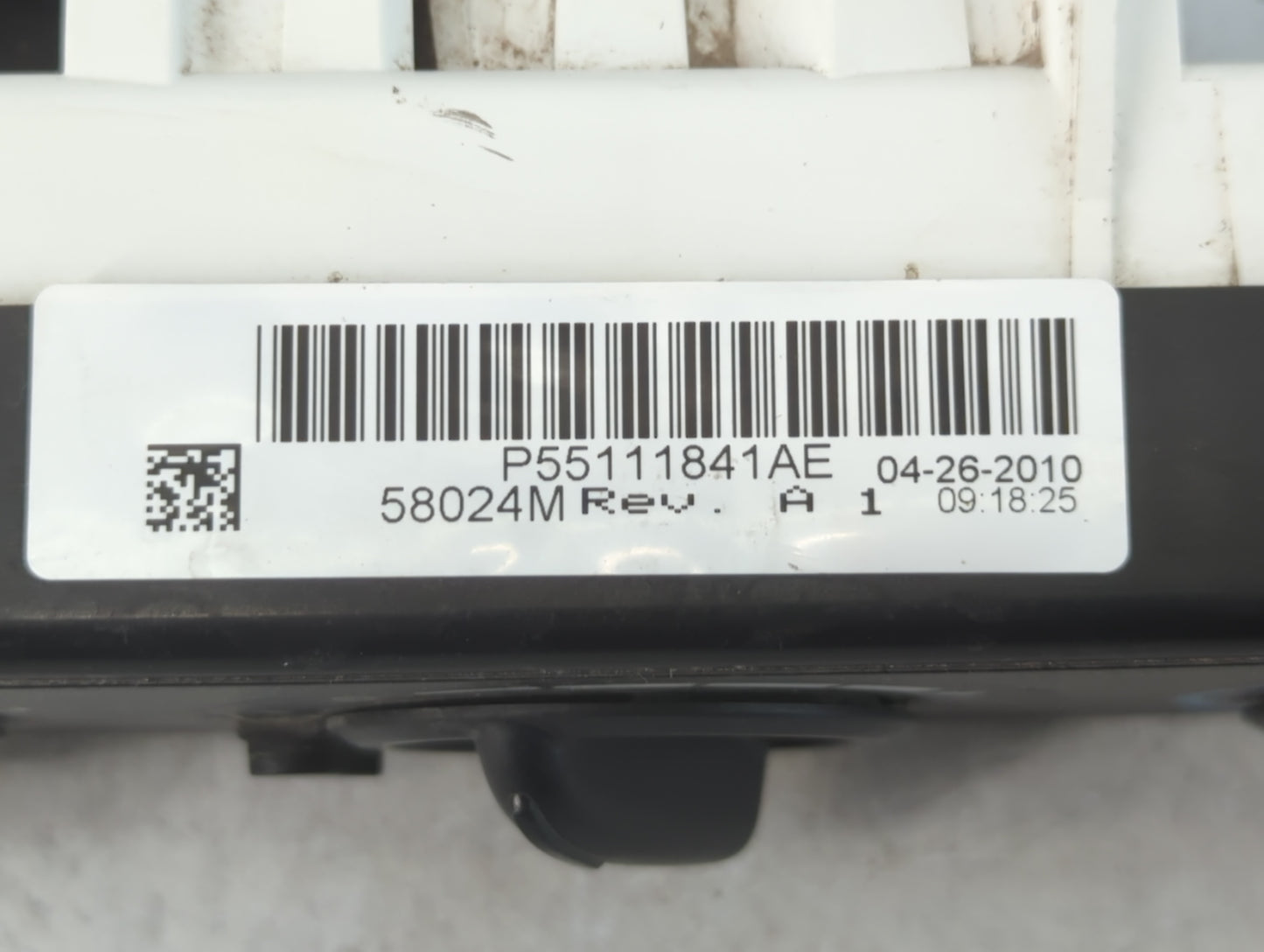 2007-2010 Jeep Wrangler Climate Control Module Temperature AC/Heater Replacement P/N:P5511841AE Fits Fits 2007 2008 2009 201