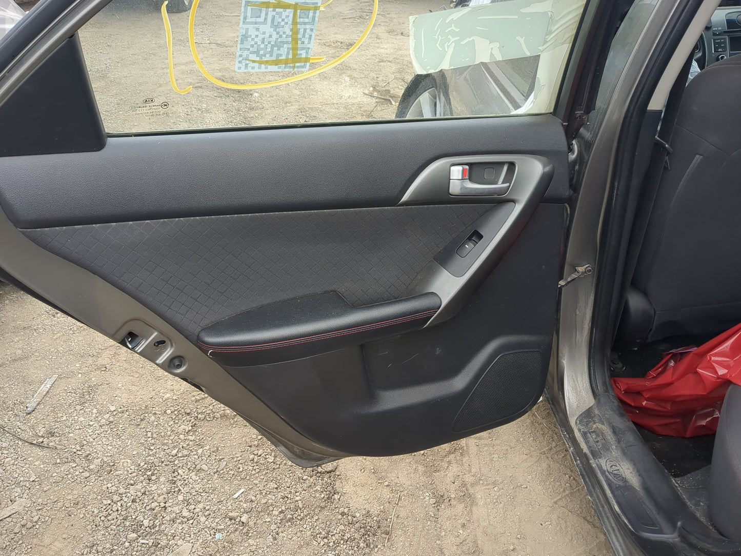 2010-2013 Kia Forte Driver Rear Door Oem - Oemusedautoparts1.com