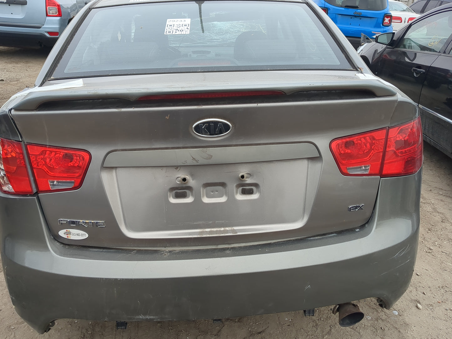 2010-2010 Kia Forte Trunk/decklid/hatch/tailgate Oem - Oemusedautoparts1.com