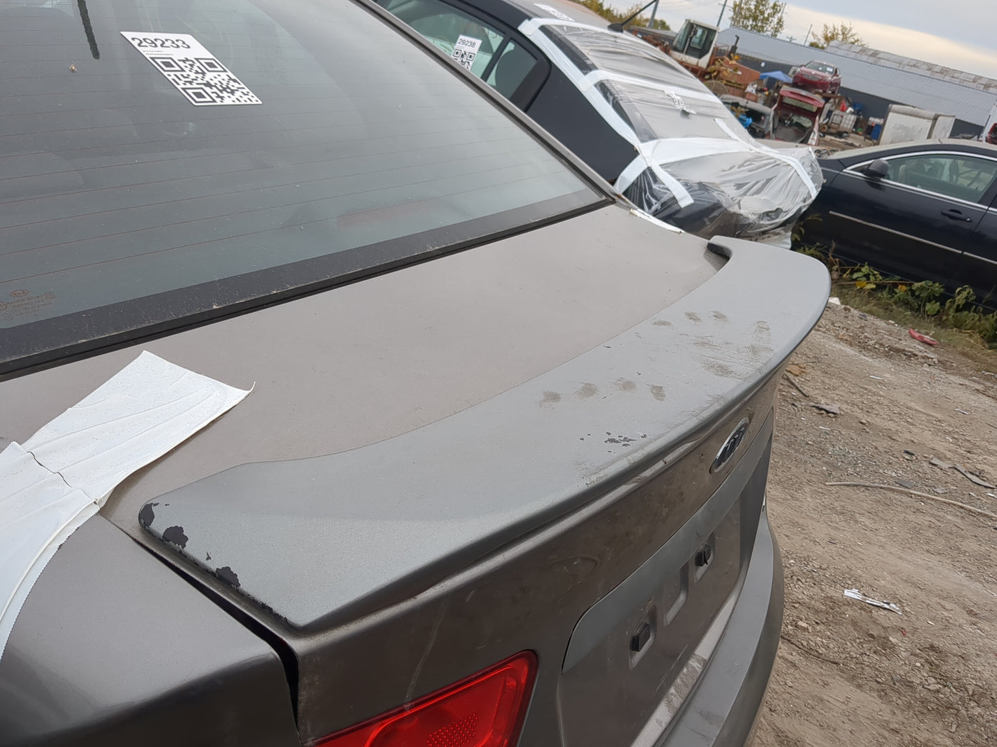 2010-2010 Kia Forte Trunk/decklid/hatch/tailgate Oem - Oemusedautoparts1.com