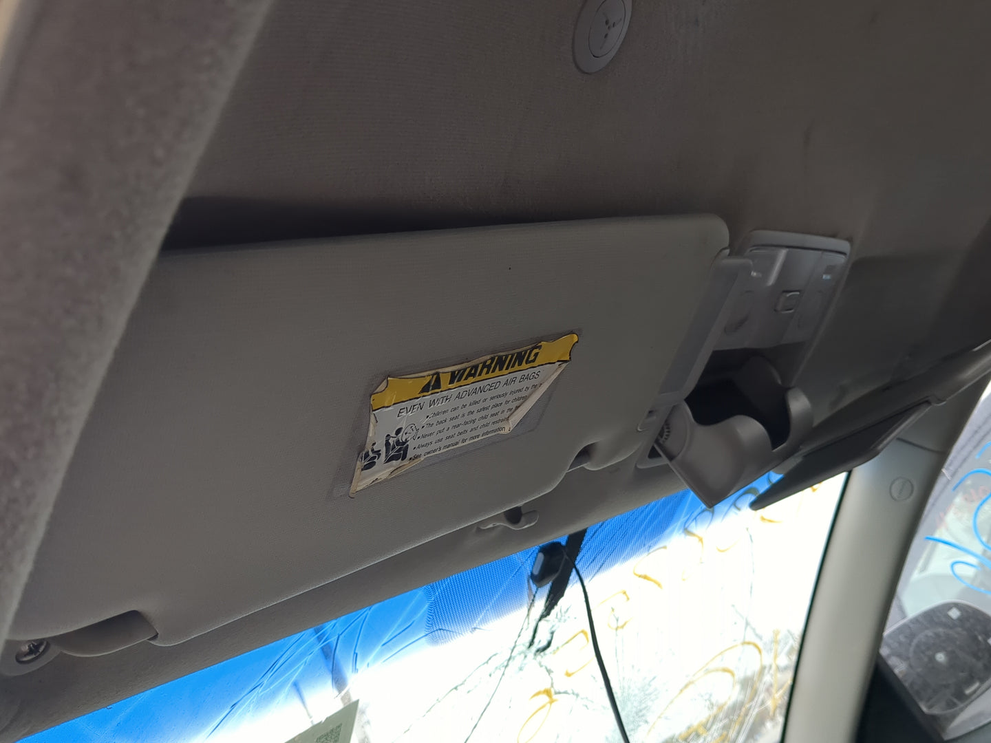 2010-2013 Kia Forte Sun Visor Shade Replacement Driver Left Mirror Fits Fits 2010 2011 2012 2013 OEM Used Auto Parts - Oemus