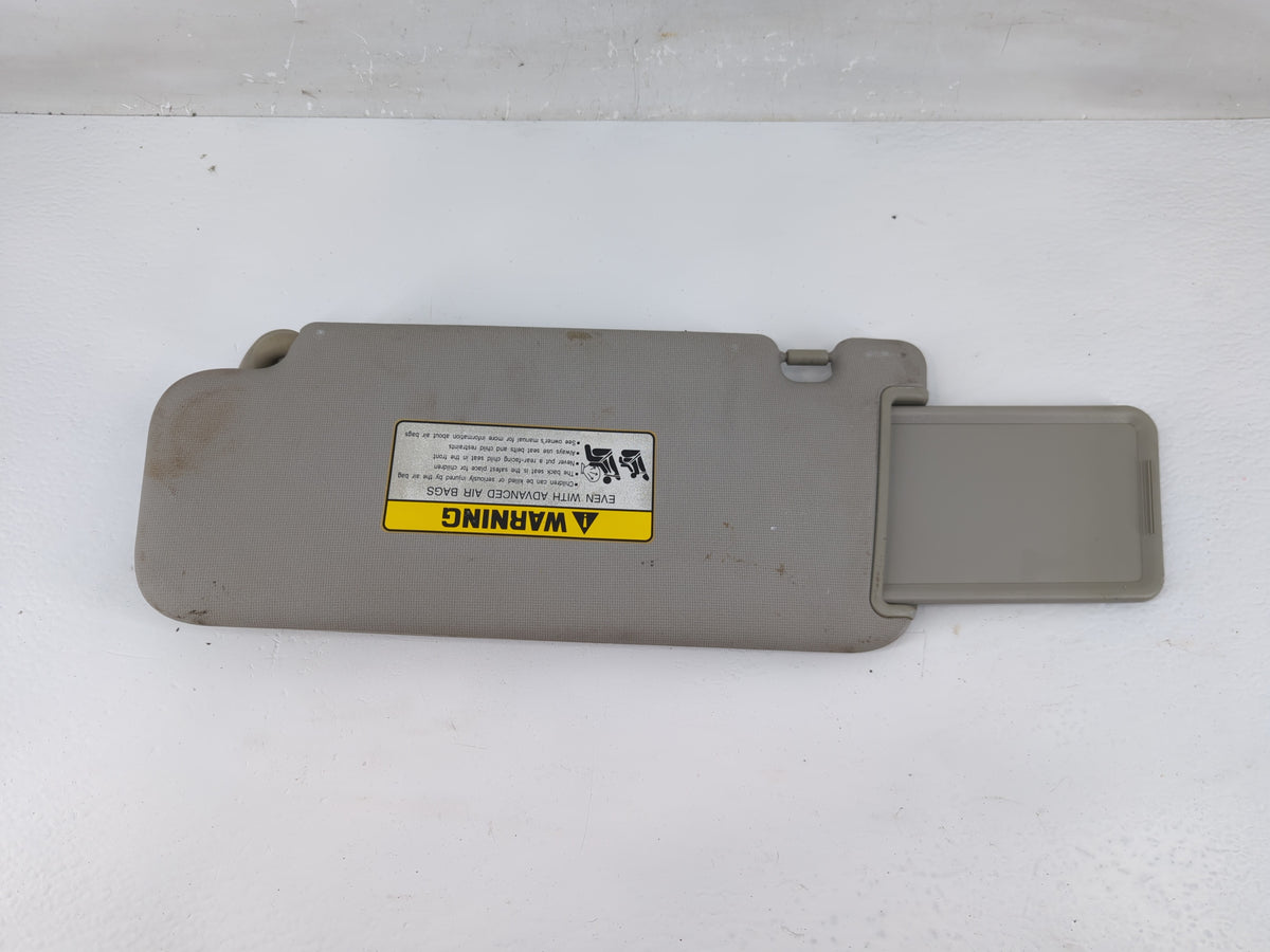 2010-2013 Kia Forte Sun Visor Shade Replacement Passenger Right Mirror Fits Fits 2010 2011 2012 2013 OEM Used Auto Parts - O