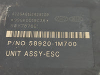2010 Kia Forte ABS Pump Control Module Replacement P/N:58920-1M700 Fits OEM Used Auto Parts - Oemusedautoparts1.com