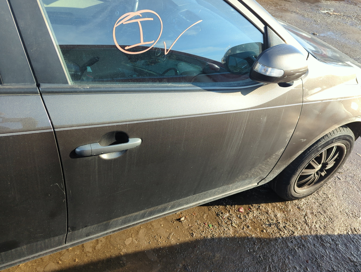 2010-2013 Kia Forte Passenger Front Door Oem 1276938 - Oemusedautoparts1.com