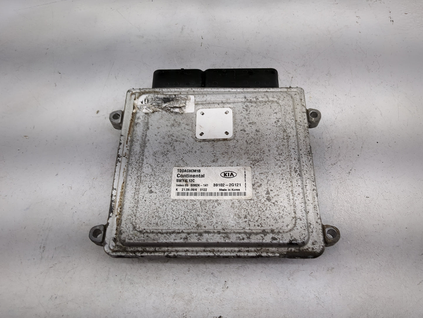 2010 Kia Forte PCM Engine Control Computer ECU ECM PCU OEM P/N:39102-2G121 Fits OEM Used Auto Parts - Oemusedautoparts1.com