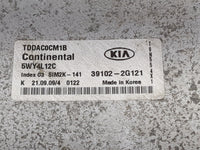 2010 Kia Forte PCM Engine Control Computer ECU ECM PCU OEM P/N:39102-2G121 Fits OEM Used Auto Parts - Oemusedautoparts1.com