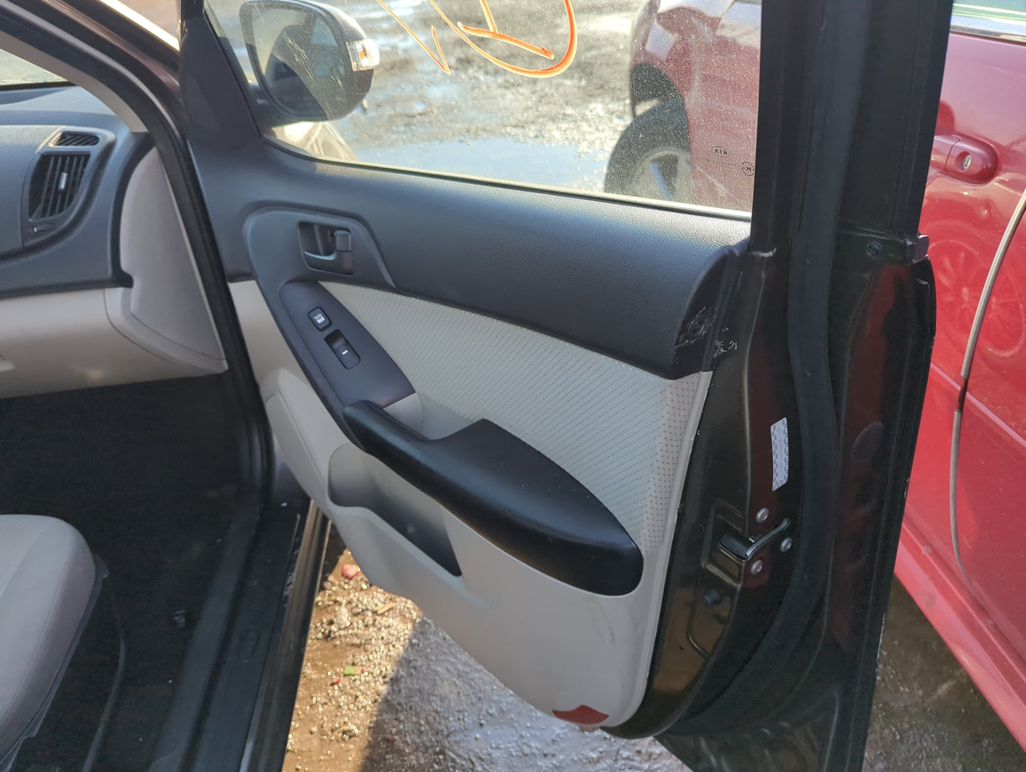 2010 Kia Forte Front Right Passenger Interior Door Panel Trim 1277017 - Oemusedautoparts1.com