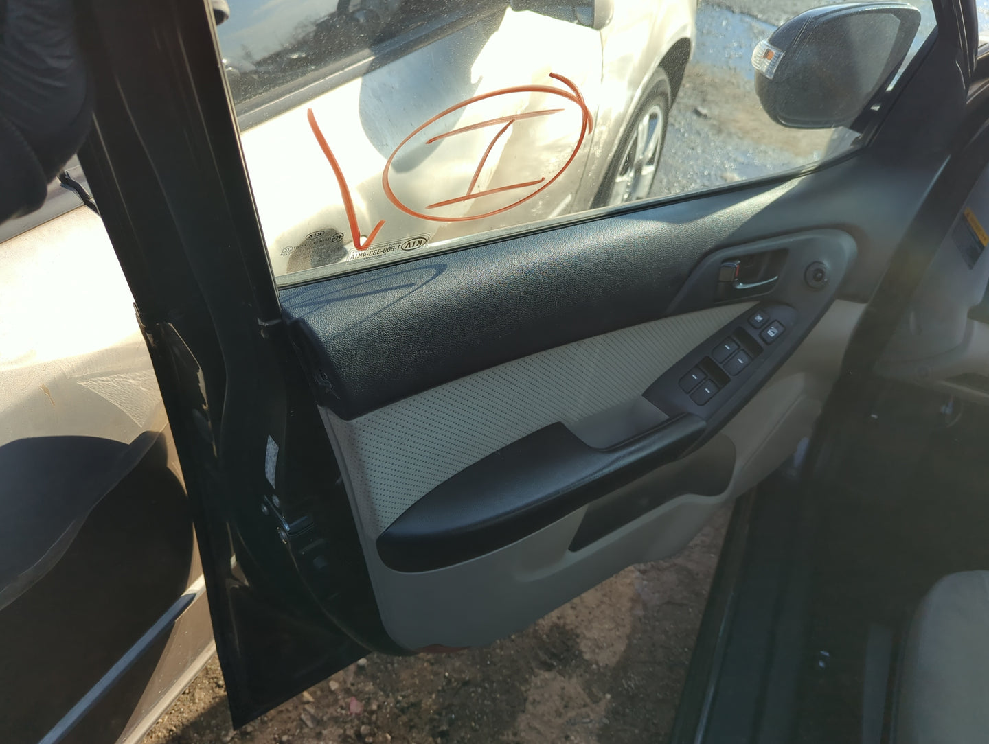 2010 Kia Forte Front Left Driver Interior Door Panel Trim 1277018 - Oemusedautoparts1.com