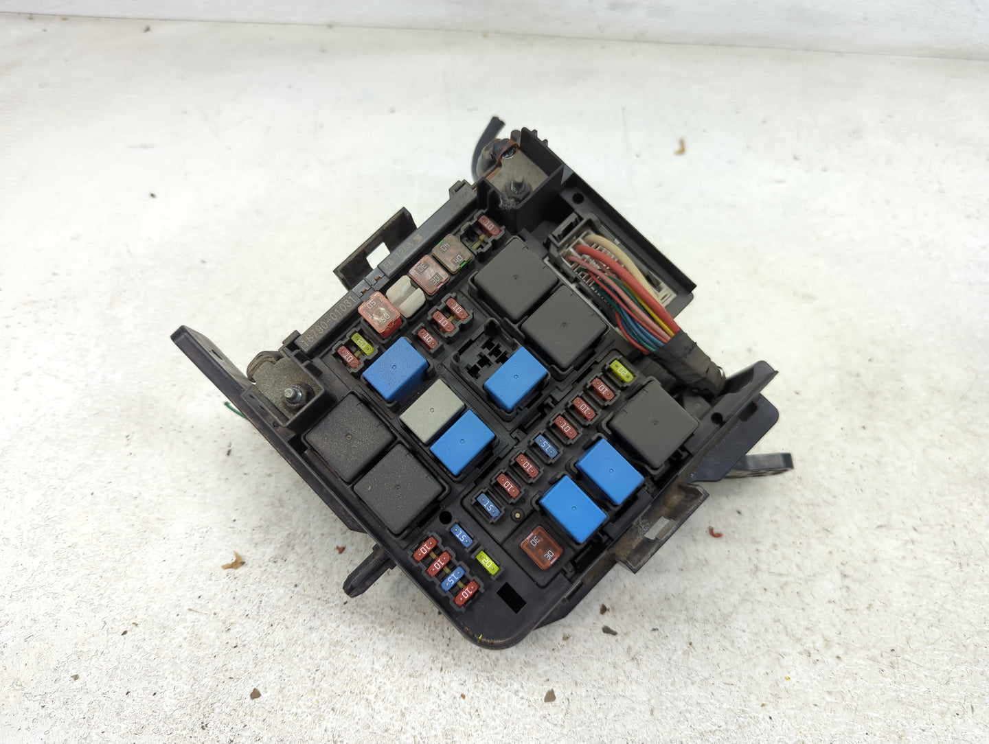 2010-2013 Kia Forte Fusebox Fuse Box Panel Relay Module P/N:91941-1M020 Fits Fits 2010 2011 2012 2013 OEM Used Auto Parts - 