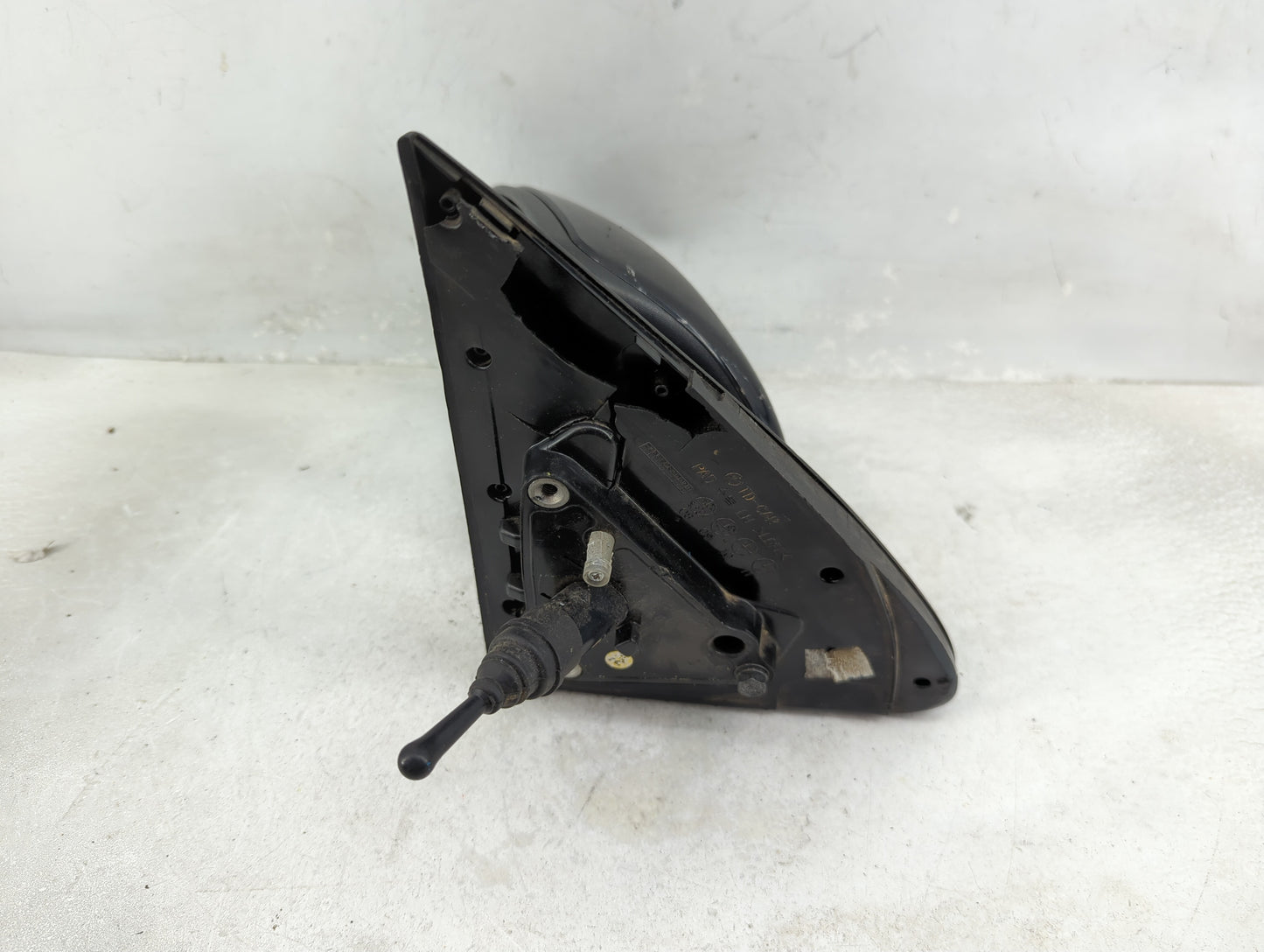 2010-2013 Kia Forte Driver Left Side View Manual Door Mirror Black - Oemusedautoparts1.com