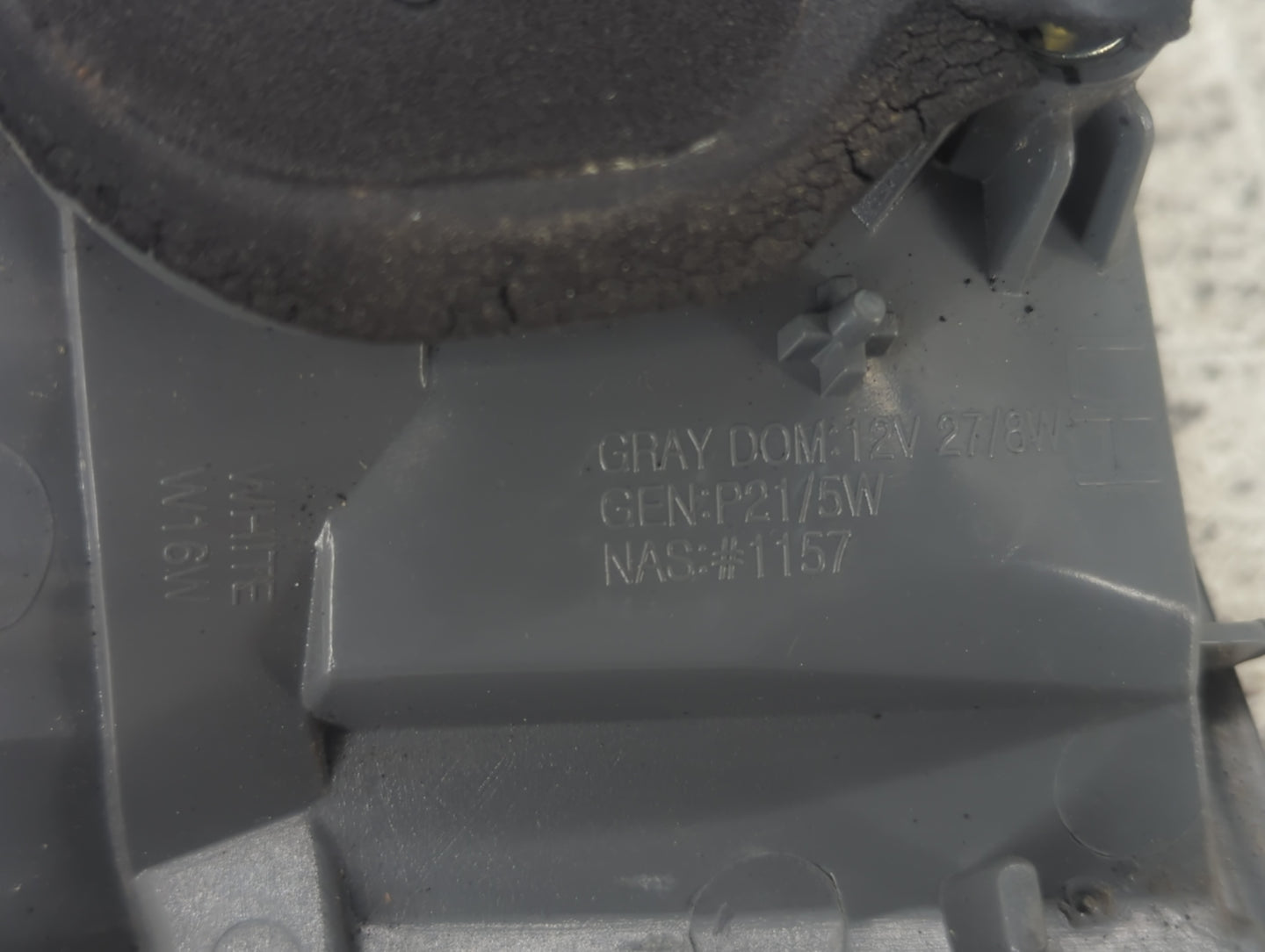 2010 Kia Forte Tail Light Assembly Driver Left OEM P/N:92403-1M5 92404-1M530 Fits OEM Used Auto Parts - Oemusedautoparts1.co