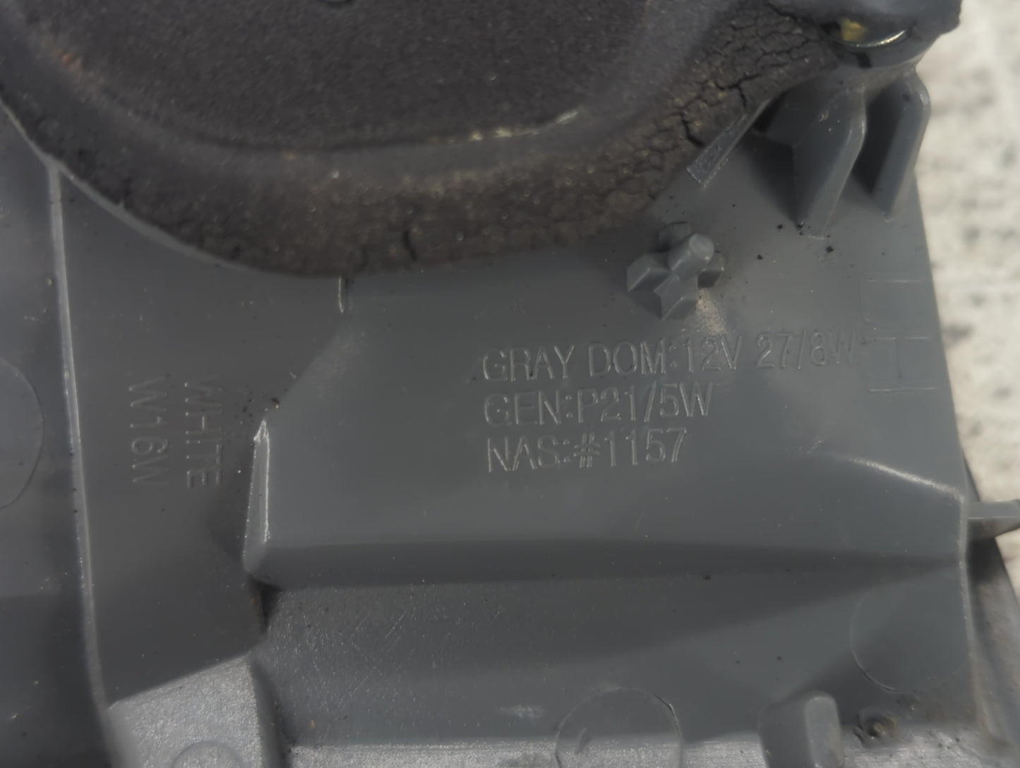 2010 Kia Forte Tail Light Assembly Driver Left OEM P/N:92403-1M5 92404-1M530 Fits OEM Used Auto Parts - Oemusedautoparts1.co