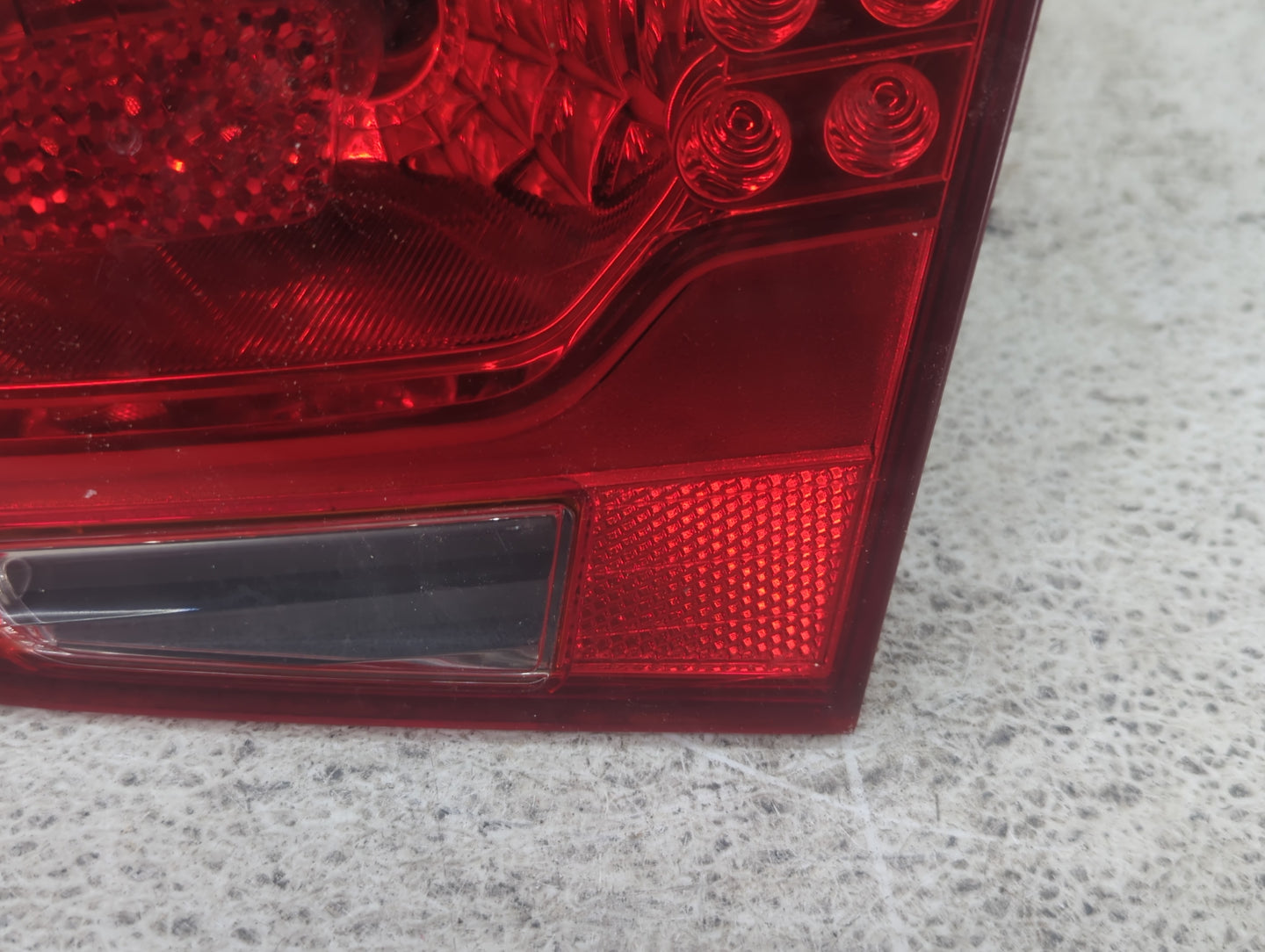 2010-2013 Kia Forte Tail Light Assembly Passenger Right OEM Fits Fits 2010 2011 2012 2013 OEM Used Auto Parts - Oemusedautop