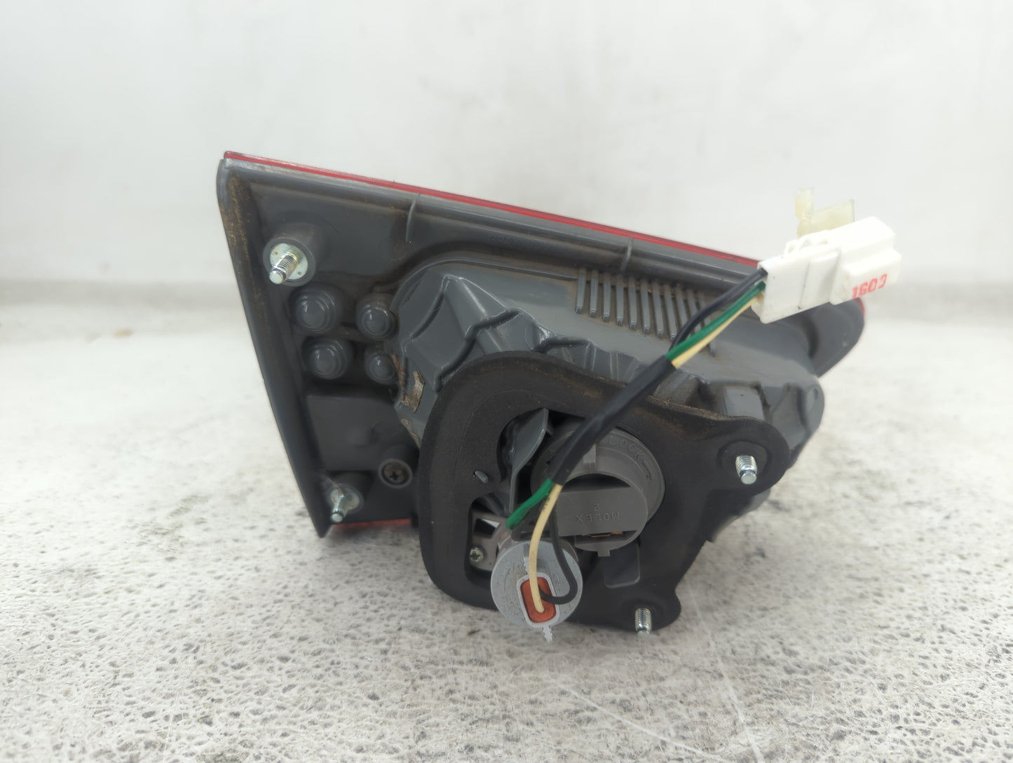 2010-2013 Kia Forte Tail Light Assembly Passenger Right OEM Fits Fits 2010 2011 2012 2013 OEM Used Auto Parts - Oemusedautop