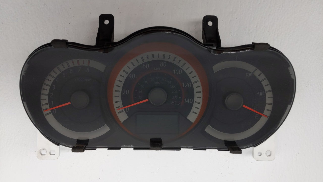2010 Kia Forte Instrument Cluster Speedometer Gauges P/N:94011-1M050 94001-1M021 Fits OEM Used Auto Parts - Oemusedautoparts
