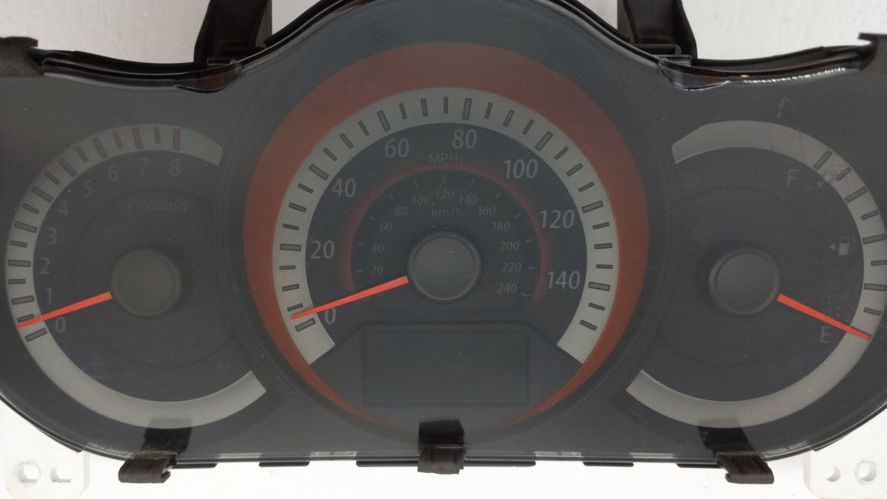 2010 Kia Forte Instrument Cluster Speedometer Gauges P/N:94011-1M050 94001-1M021 Fits OEM Used Auto Parts - Oemusedautoparts