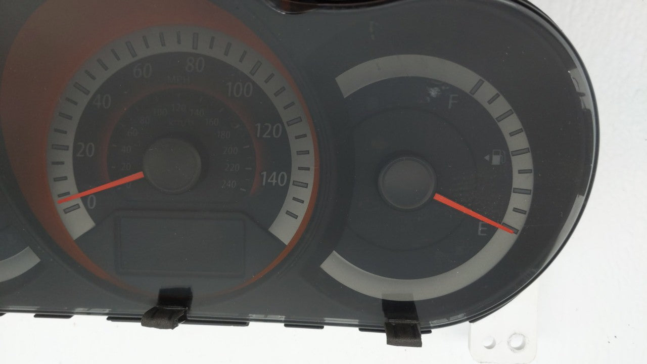 2010 Kia Forte Instrument Cluster Speedometer Gauges P/N:94011-1M050 94001-1M021 Fits OEM Used Auto Parts - Oemusedautoparts