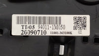 2010 Kia Forte Instrument Cluster Speedometer Gauges P/N:94011-1M050 94001-1M021 Fits OEM Used Auto Parts - Oemusedautoparts