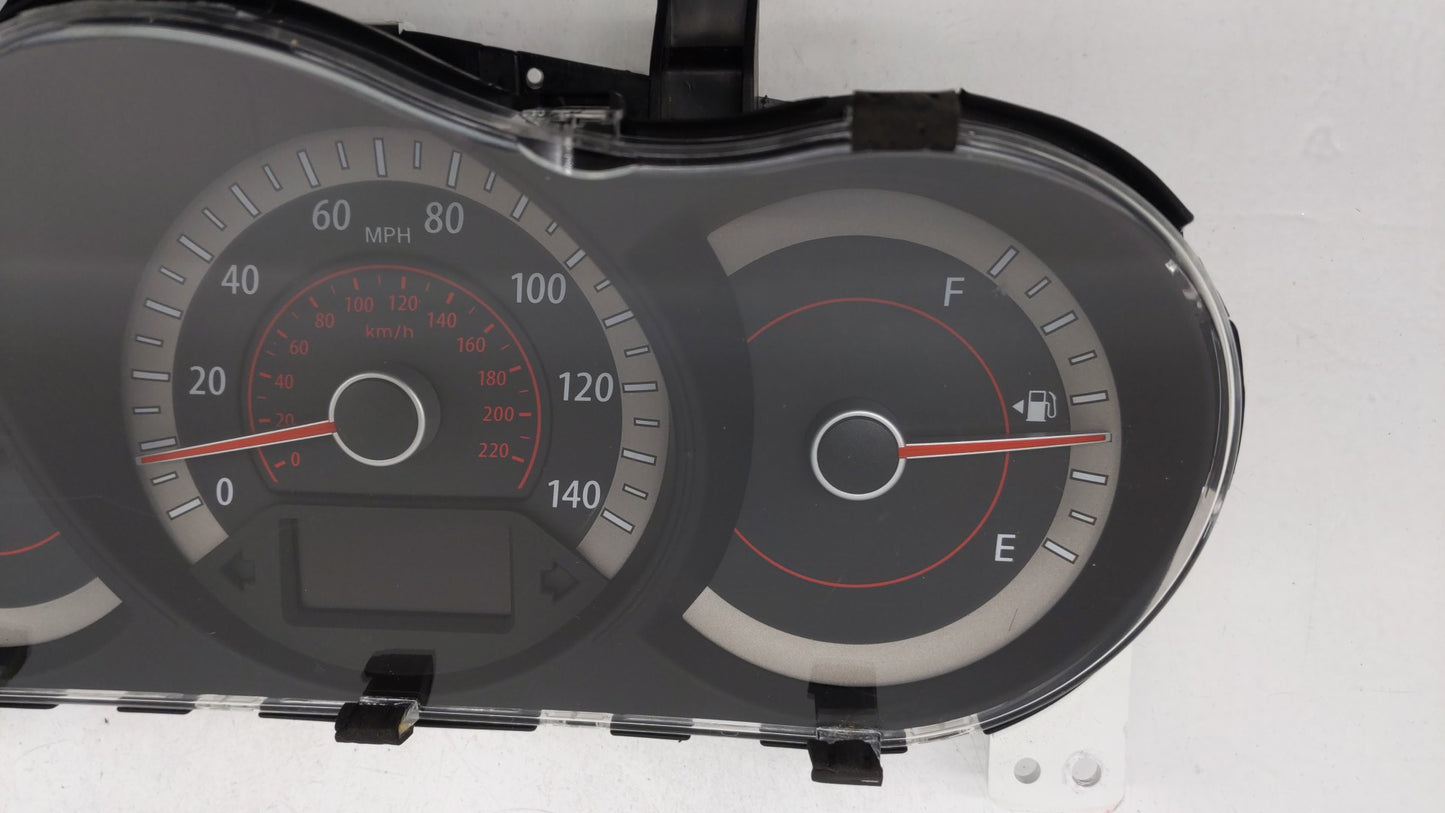 2010 Kia Forte Instrument Cluster Speedometer Gauges P/N:94001-1M021 Fits OEM Used Auto Parts - Oemusedautoparts1.com