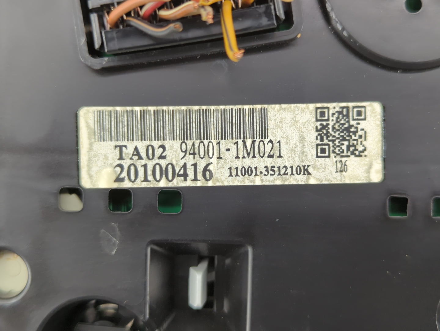 2010 Kia Forte Instrument Cluster Speedometer Gauges P/N:94001-1M061 94001-1M021 Fits OEM Used Auto Parts - Oemusedautoparts