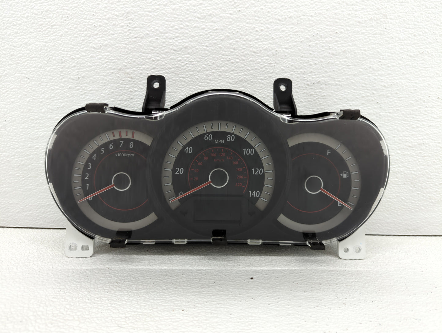 2010 Kia Forte Instrument Cluster Speedometer Gauges P/N:94001-1M021 Fits OEM Used Auto Parts - Oemusedautoparts1.com