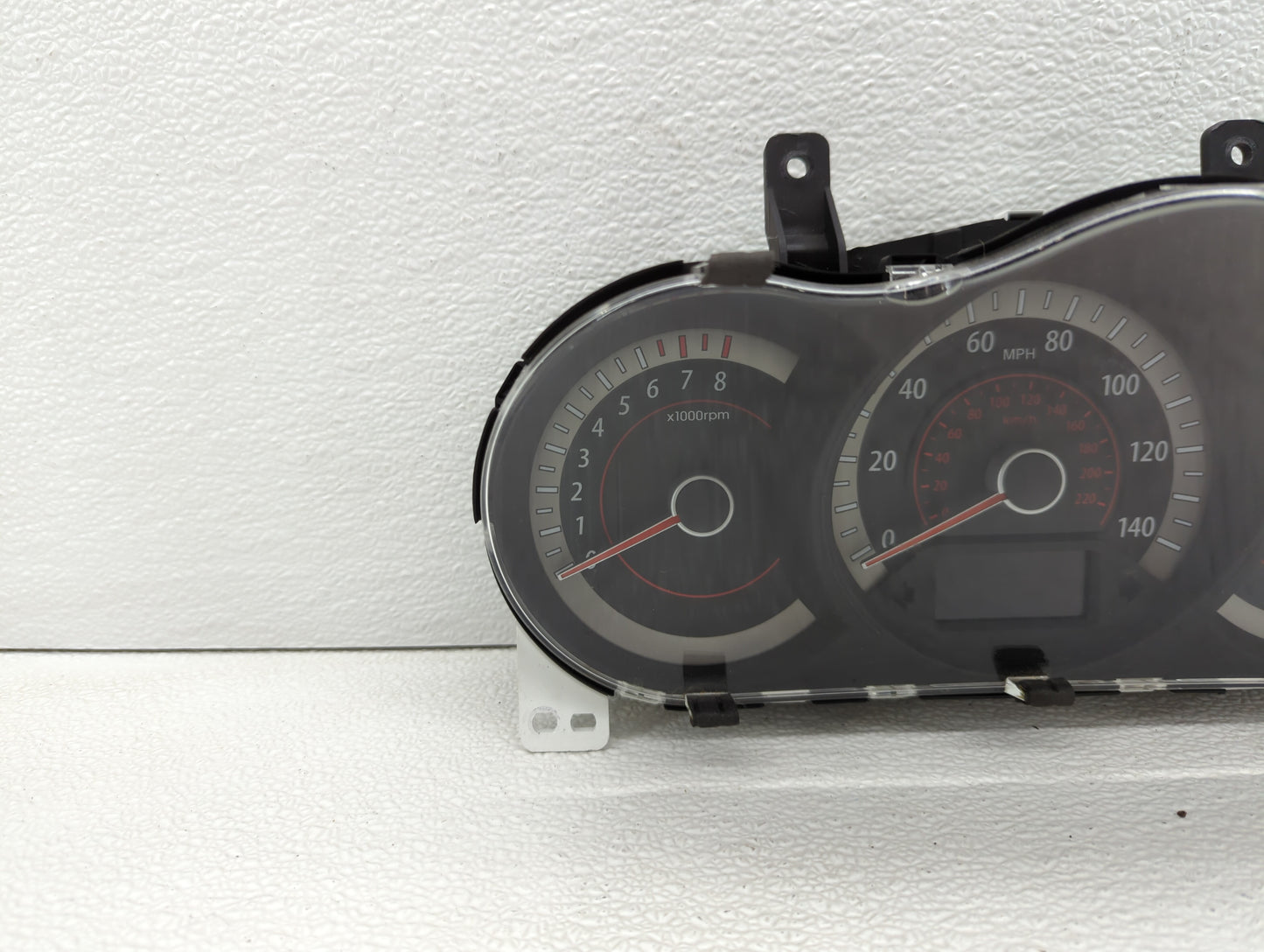 2010 Kia Forte Instrument Cluster Speedometer Gauges P/N:94001-1M021 Miles: Fits OEM Used Auto Parts - Oemusedautoparts1.com