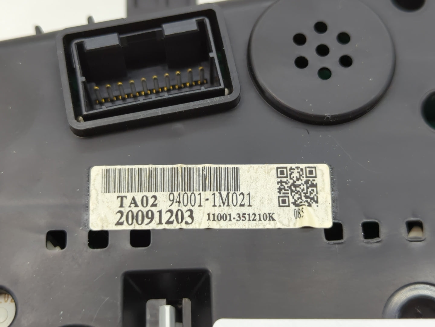 2010 Kia Forte Instrument Cluster Speedometer Gauges P/N:94001-1M021 Miles: Fits OEM Used Auto Parts - Oemusedautoparts1.com
