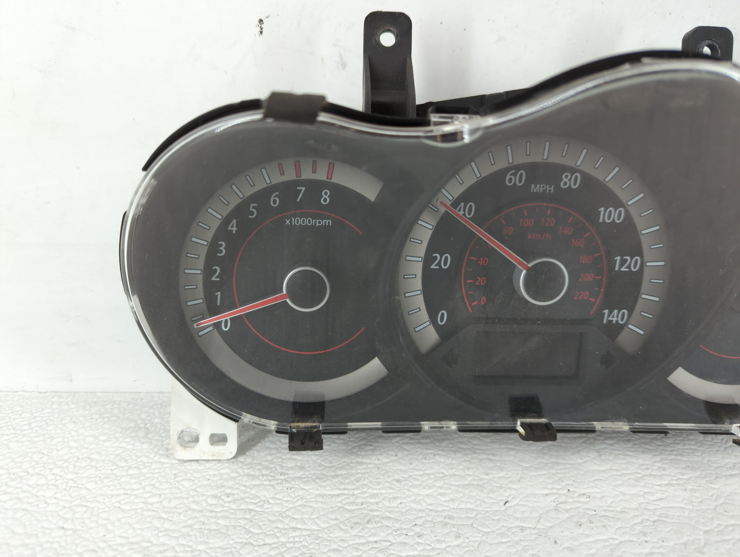 2010 Kia Forte Instrument Cluster Speedometer Gauges P/N:94001-1M041 94001-1M021 Fits OEM Used Auto Parts - Oemusedautoparts
