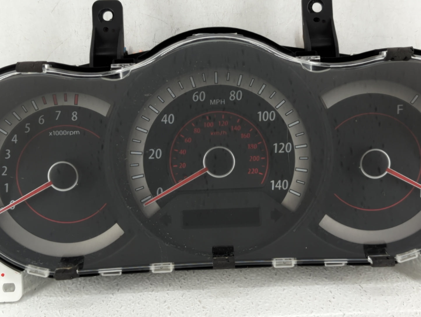 2010 Kia Forte Instrument Cluster Speedometer Gauges P/N:94001-1M101 Fits OEM Used Auto Parts - Oemusedautoparts1.com
