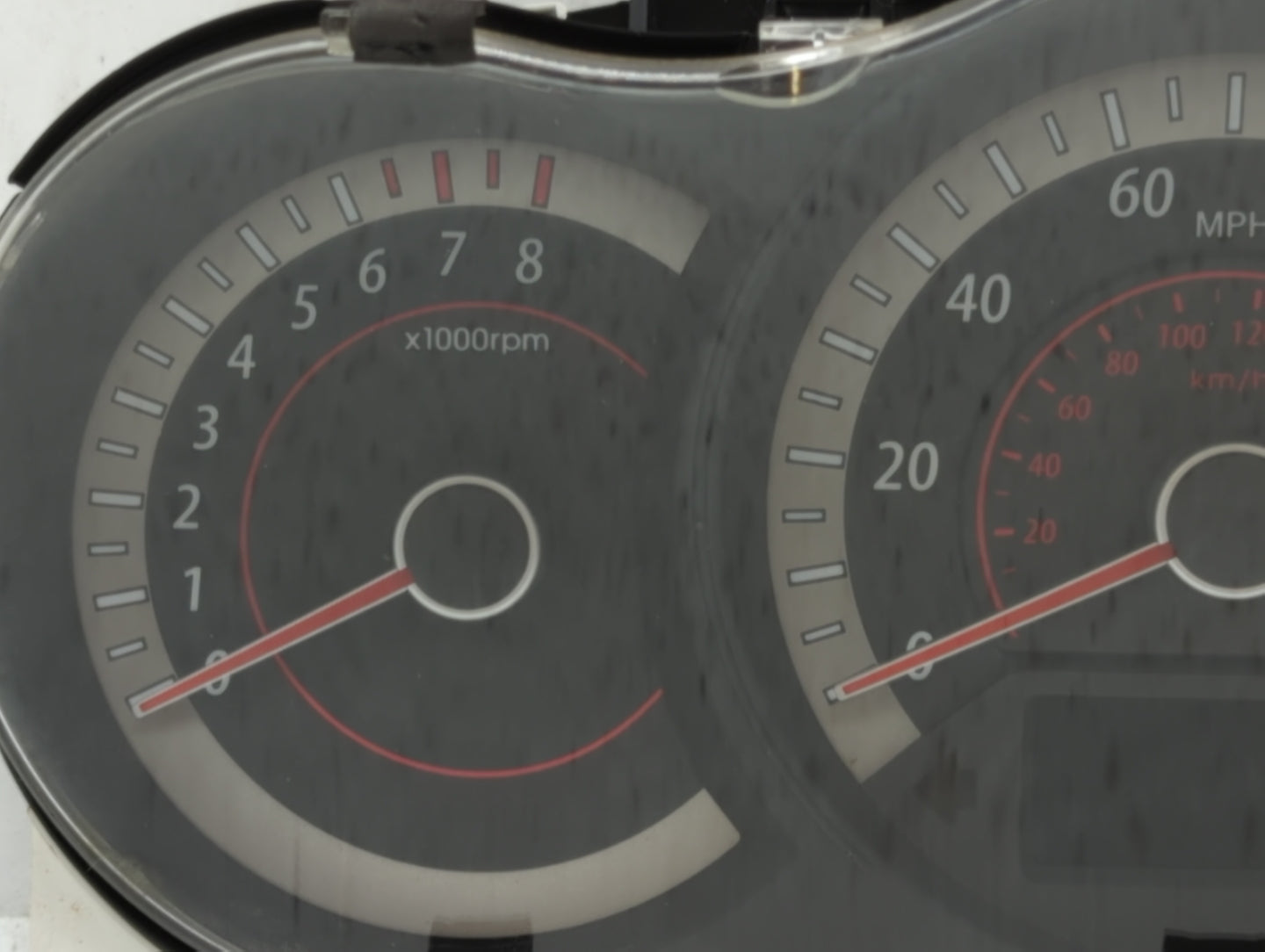2010 Kia Forte Instrument Cluster Speedometer Gauges P/N:94001-1M061 94001-1M021 Fits OEM Used Auto Parts - Oemusedautoparts